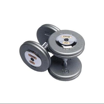 Troy Barbell Fixed ProStyle Dumbbells with Contoured Handle Set of 2 (125 lbs.)