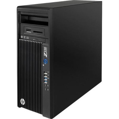 Hewlett Packard Hp Z230 Mini-tower Workstation - 1 X Intel Xeon E3-1271 V3 3.60 Ghz - 16GB RAM - 2TB Hdd - 256GB Ssd - Dvd-writer - Nvidia Quadro K2200 4GB Graphics - Windows 7 Professional 64-bit (f1m27ut-aba)