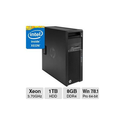 Hewlett Packard Z440 WS X 3 7 4C 8GB 1TB W7P64 W8 1P SBY HEC0SYKFF-1611
