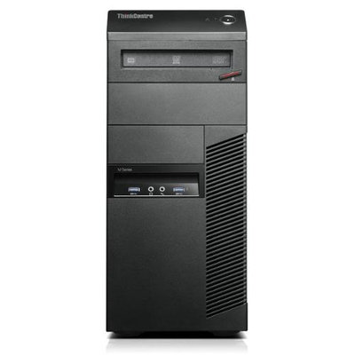 Lenovo Thinkcentre M83 10al000xus Desktop Computer - Intel Core I5 I5-4590 3.30 Ghz - Mini-tower - Business Black - 4GB RAM - 500GB Hdd - Dvd-writer - Intel Hd Graphics 4600 - Windows 8.1 Pro 64-bit