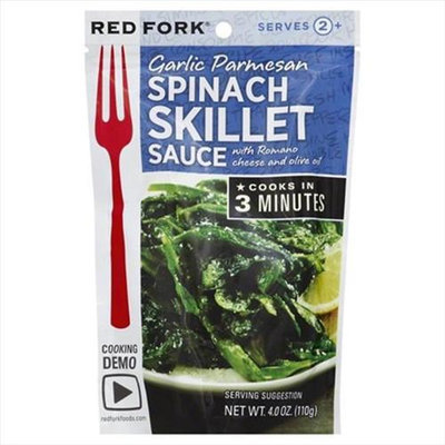 Red Fork 4 oz. Garlic Parmesan Spinach Skillet Sauce Case Of 8