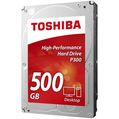 Toshiba P300 500GB 3.5 Internal Hard Drive - Sata - 7200 - 64MB Buffer (hdwd105xzsta)