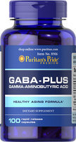 Puritan's Pride 2 Units of GABA (Gamma Aminobutyric Acid) Complex-100-Capsules