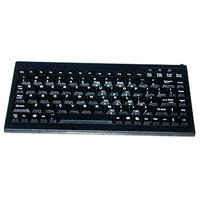 Solidtek KB-595BU Mini Keyboard - USB - Black