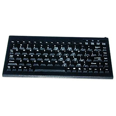 Solidtek KB-595BU Mini Keyboard - USB - Black