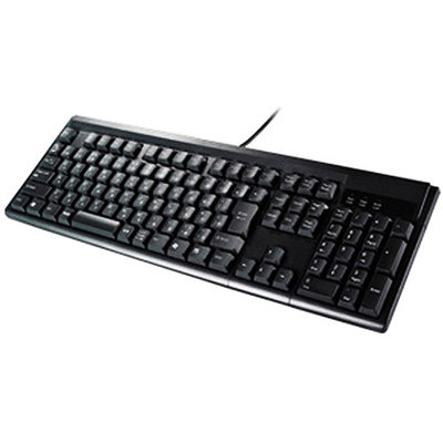 SolidTek KB-7091BU Black Wired IPx5 water resistant keyboard