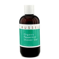 Russell Organics Organic Peppermint Shower Gel