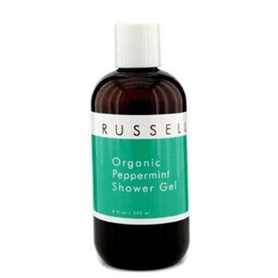 Russell Organics Organic Peppermint Shower Gel