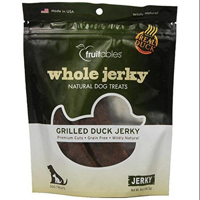 Fruitables Whole Jerky Grilled Duck Dog Treats - 5 oz