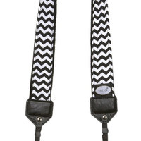 Mod Adjustable Camera Neck Strap - Black/White (CLS240)