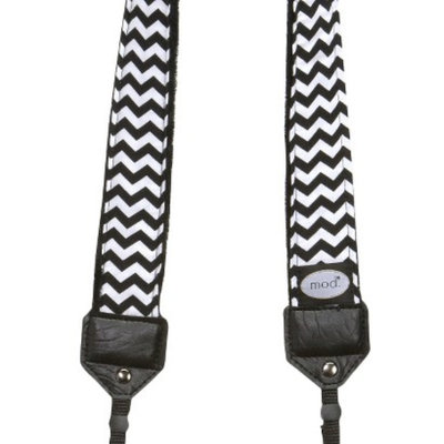 Mod Adjustable Camera Neck Strap - Black/White (CLS240)