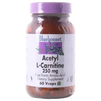 Bluebonnet Nutrition, Acetyl L-Carnitine 250 mg 60 Vcaps