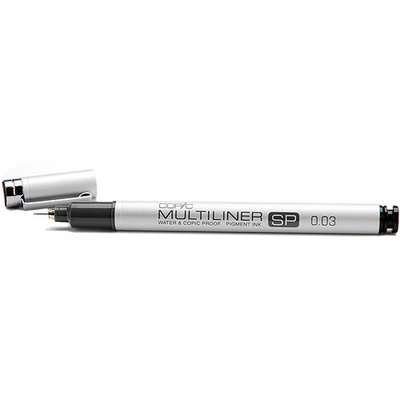 Copic MLSP025 Multiliner SP - Refillable - Black Pen .25mm