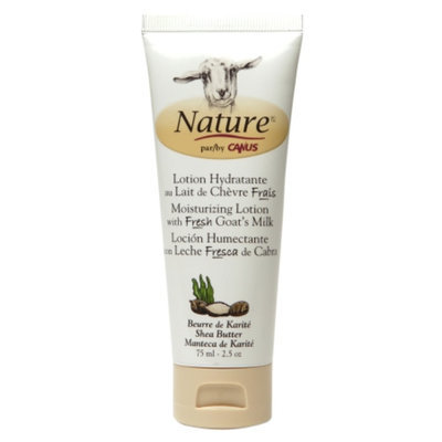 Nature by Canus Moisturizing Lotion with Fresh Goat's Milk, Shea Butter, 2.5 oz