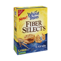 Nabisco Wheat Thins Fiber Selects 5-Grain Crackers