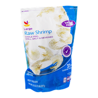 Ahold Large Raw Shrimp Simple Peel Shell Split & Deveined