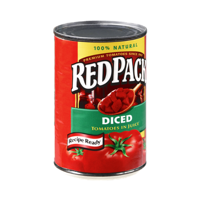 Redpack 100% Natural Diced Tomatoes in Juice