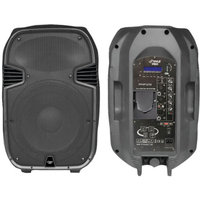 Pyle Pro PylePro Pphp127ai 1200W Powered 2-Way Full Range PA Speaker with Built-in iPod Dock