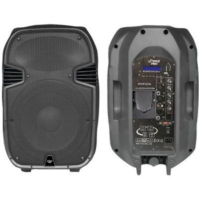 Pyle Pro PylePro Pphp127ai 1200W Powered 2-Way Full Range PA Speaker with Built-in iPod Dock