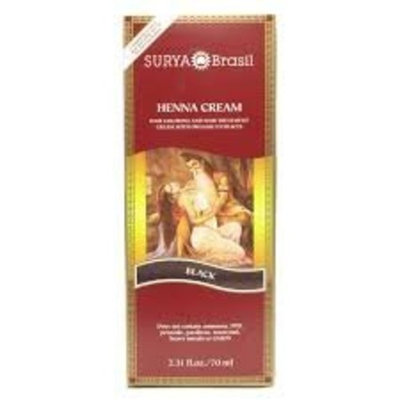 Henna Black Cream Surya Nature, Inc 2.31 oz Cream