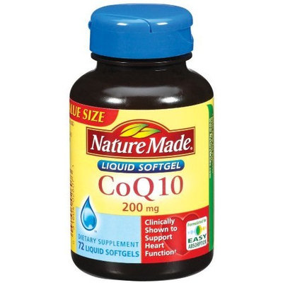 Nature Made CoQ10 200mg, 72 Softgels