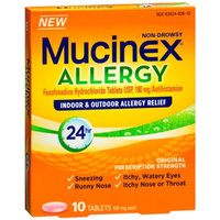 Mucinex Allergy 24 Hour Indoor & Outdoor Allergy Relief Tablets