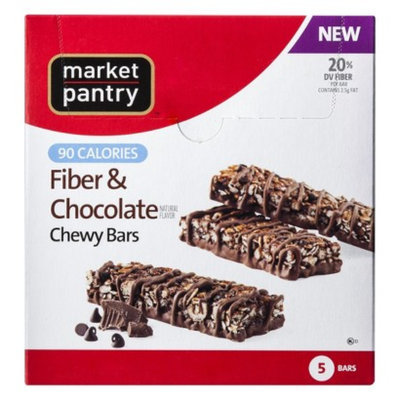market pantry Market Pantry Fiber & Chocolate Chewy Bars 5 pk