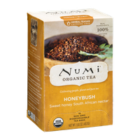Numi Organic Caffeine Free Tea Bags Honeybush - 18 CT