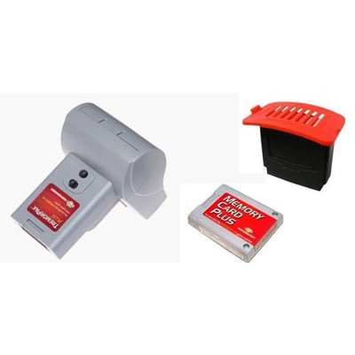 Nintendo 64 Accessories Set - Expansion Pak, Tremor Pak Plus & Memory Card Plus