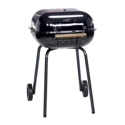 Meco Grills Americana Grills Swinger Charcoal Grill in Black 4100.0.111