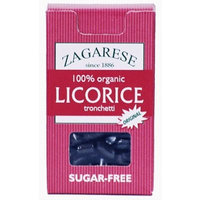 Zagarese 100% Organic Licorice, Original, 0.88-Ounce Flip Top Boxes (Pack of 6)
