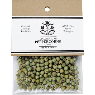 India Tree Peppercorns, Green, .3 oz (Pack of 4)