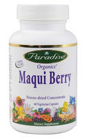 Paradise Herbs Organics Maqui Berry 60 Vegetarian Capsules