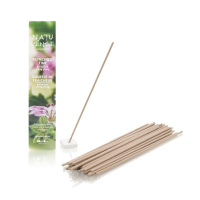 Nippon Kodo Naturense Refreshed Time 40 Insence Sticks with Holder