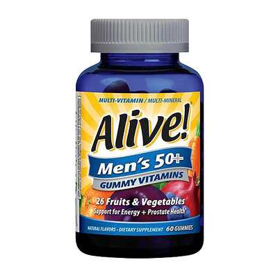 Alive! Men's 50+ Gummy Vitamins