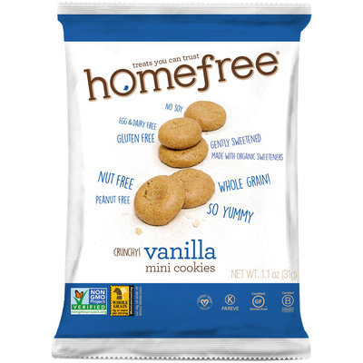 HomeFree Gluten Free Vanilla Mini Cookies