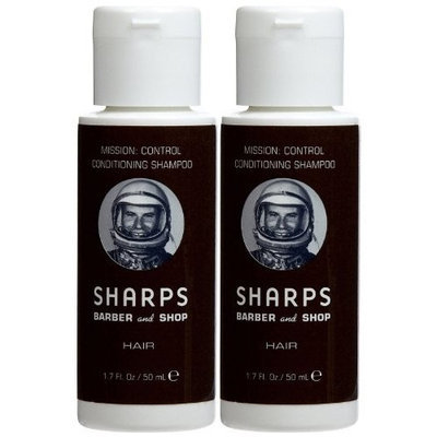Sharps Barber & Shop Sharps Mission: Control Conditioning Shampoo - Mint + Eucalyptus - 1.7 oz