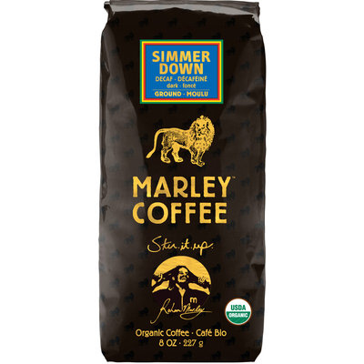 Marley Coffee 8-oz. Decaf Ground Coffee, Simmer Down