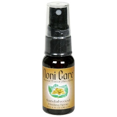 Bioponic Phytoceuticals Noni Care Natural Topical Skin Spray, Sandalwood, 1-Ounce Bottles (Pack of 3)