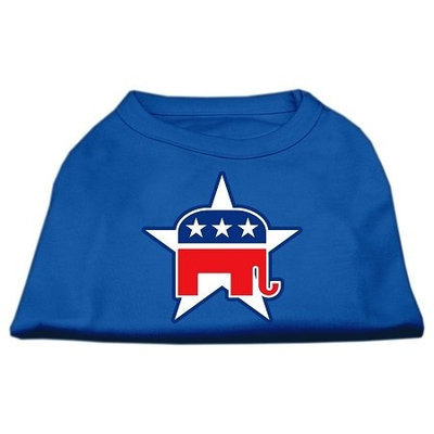 Ahi Republican Screen Print Shirts Blue Sm (10)