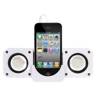 DreamGear i.Sound 5-in-1 Travel Sound - White (ISOUND-1615)