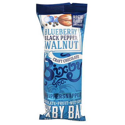 Bixby & Co. Bixby Bar Whippersnapper Rich Dark Chocolate Blueberry Black Pepper Walnut 1.5 oz - Vegan