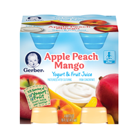 Gerber® Yogurt & Fruit Juice Blend Apple Peach Mango