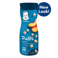 Gerber® Puffs Peach