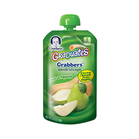 Gerber® Graduates Grabbers® Squeezable Fruit & Veggies Pear & Squash