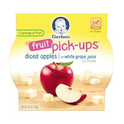 Gerber® Fruit Pick-ups™ Diced Apples In White Grape Juice