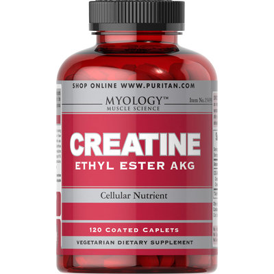 Myology Creatine Ethyl Ester AKG-120 Caplets