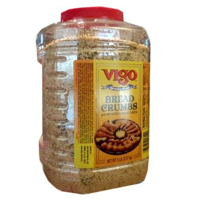 Vigo Bread Crumbs with Romano Cheese 5lb.