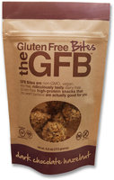 GFB(TM) The Gluten Free Bites, Dark Chocolate Hazelnut, 4 Oz, Pack Of 12