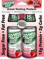 Protein 15 Energy Strawberry Splash Shots - 12 Packs-24 Each